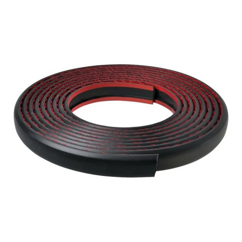 Lišta na dveře - nalepovací černá 23mm / 5m Finální Výprodej