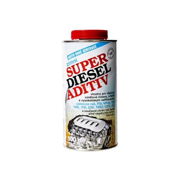 Rychlé Dodání Přísada do nafty - VIF Super Diesel Aditiv Zimní (500ml)