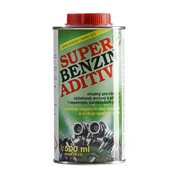 Nová Kolekce Přísada do benzínu - VIF Super Benzín Aditiv (500ml)