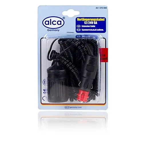 Prodlužovací kabel autozapalovače 12V / 24V - 5m ALCA Nejlepší Cena