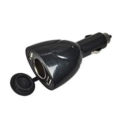 Horká Nabídka Autozapalovač - autonabíječka s 2xUSB / zdířka