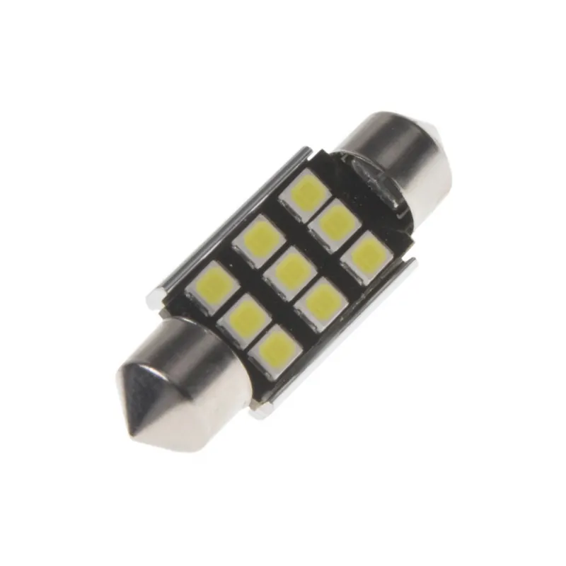 Originální LED sulfid SV8,5 / 36mm / 12V - bílá 9xSMD LED (2ks)