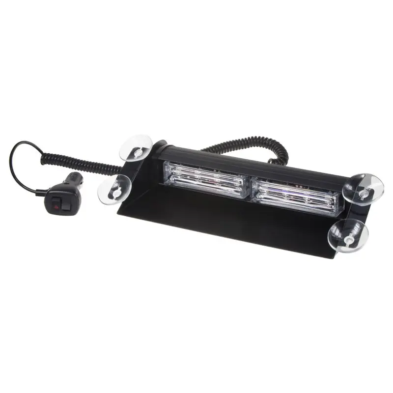 Výstražné světlo 12V - 8 x 3W LED oranžový Predátor (245x55x118mm) Přímo Od Výrobce