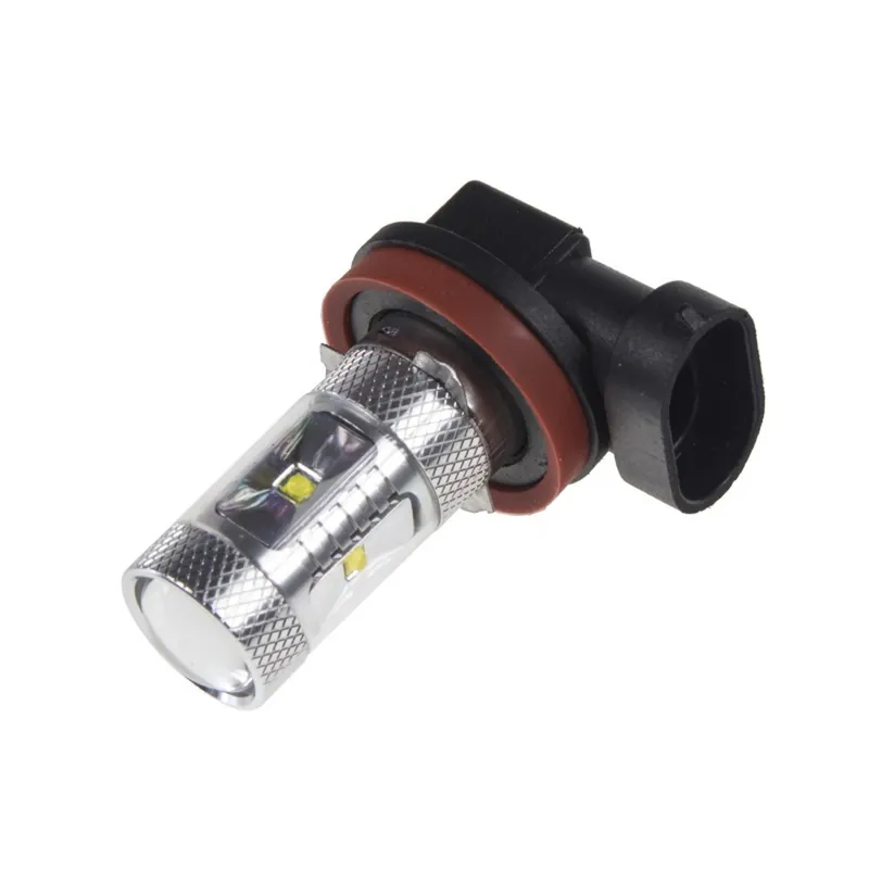 Kup Teď LED autožárovka H9 - 12V / 24V bílá 6x5W LED čip (2ks)