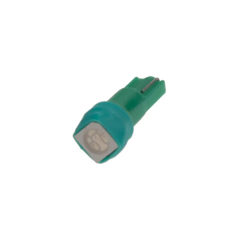 LED autožárovka 12V/T5 - zelená 1xSMD (2ks) Horká Nabídka