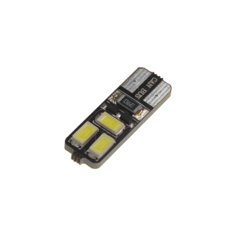 Horká Nabídka LED autožárovka 12V/T10/W5W - bílá 6xSMD CanBus (2ks)