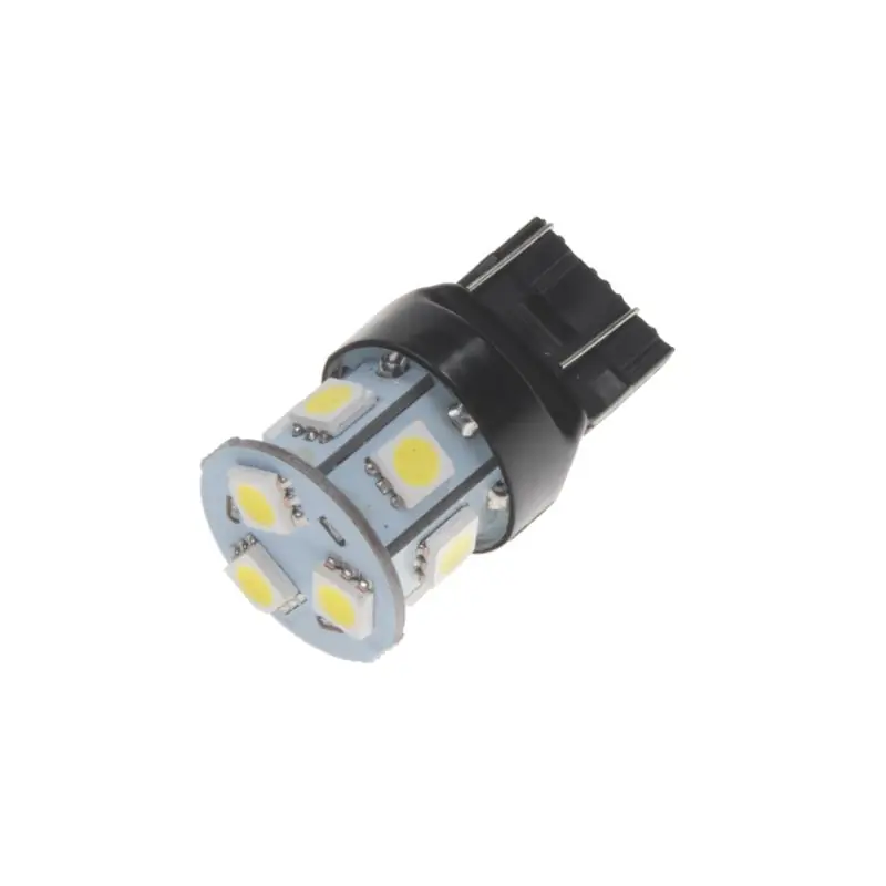 LED autožárovka 12V/T20/W3x16q - bílá 9xSMD (2ks) Cenový Hit