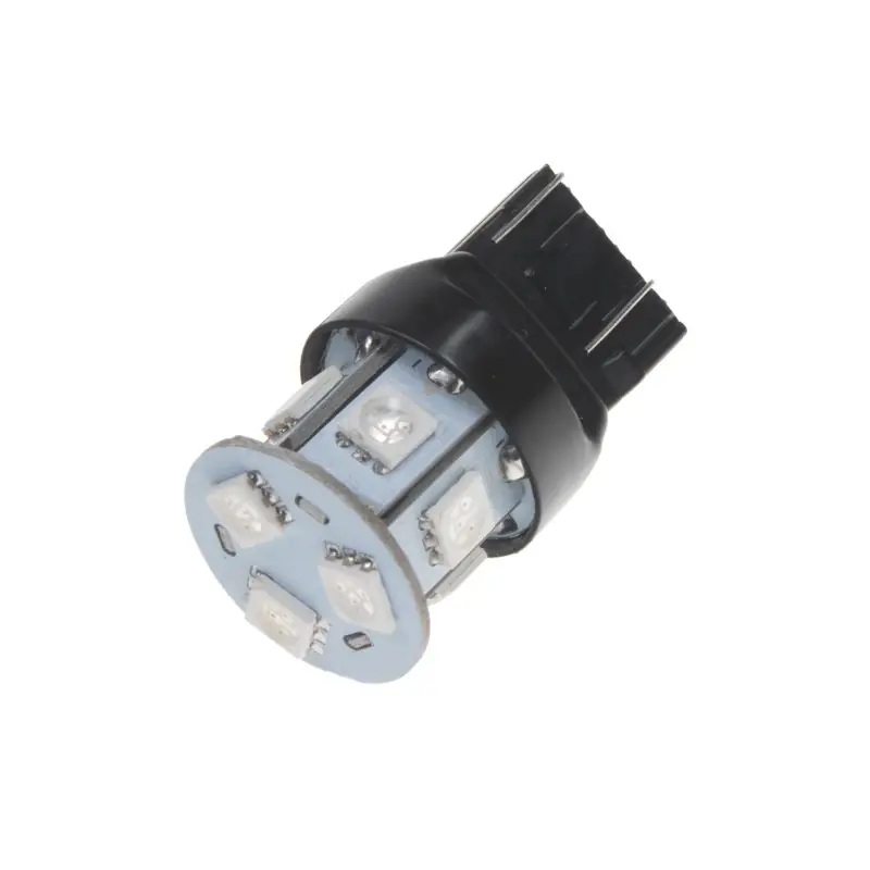 LED autožárovka 12V/T20/W3x16q - oranžová 9xSMD (2ks) Cenový Hit