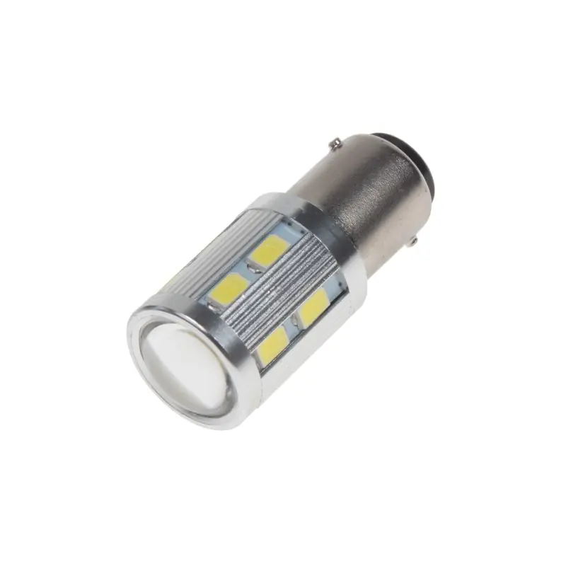Nejprodávanější LED autožárovka BA15d / 12-24V - bílá 16xSMD LED (2ks)