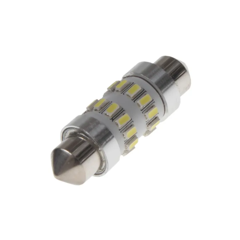 Expresní Doručení LED sulfid SV8,5/39mm/12V - bílá 24xSMD LED (2ks)