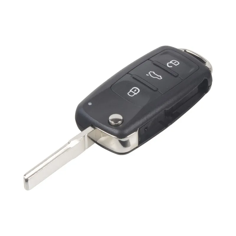 Náhradní obal klíče - Audi / Seat / Škoda / VW (2011->) 3-tlačítkový Cenově Výhodný
