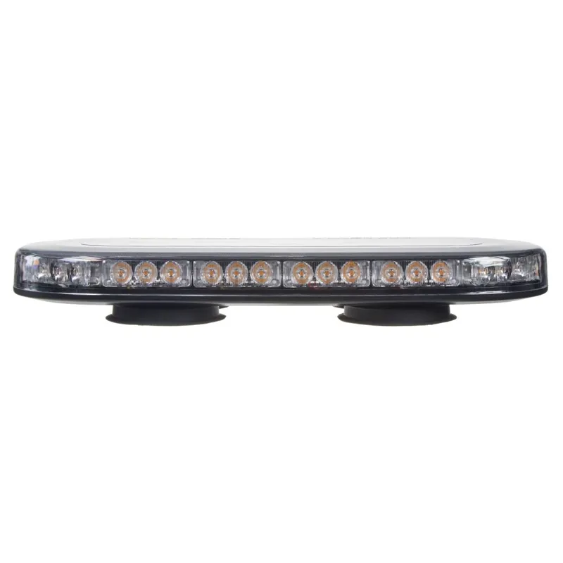 LED SLIM rampa 12V/24V - oranžová 42x3W LED ECE R10/R65 magnetická (365x173x46,5mm) Nejprodávanější