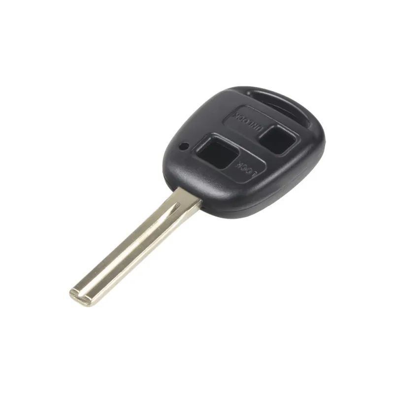 Bezpečná Platba Náhradní obal klíče - Toyota / dlouhá planžeta TOY40 (2-tlačítkový)