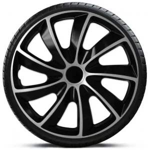 Značkový Poklice 15" QUAD BICOLOR SILVER/BLACK