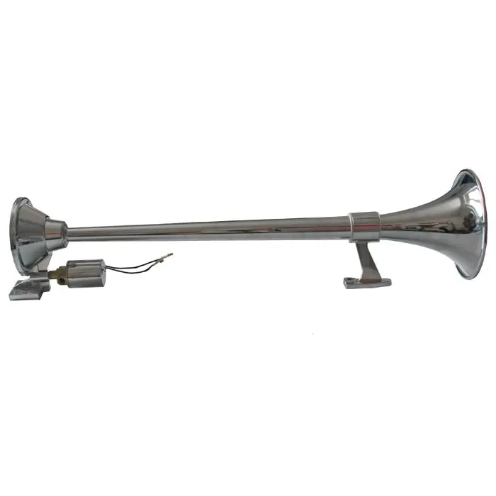 Cenově Výhodný Klakson 12V / 24V - chromová fanfára TRUCK (100cm) SN-002 bez kompresoru
