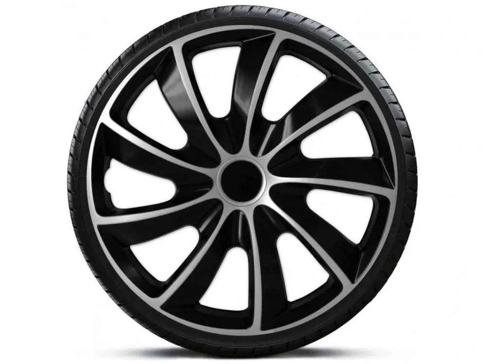 Poklice 16" QUAD BICOLOR SILVER/BLACK Oblíbený