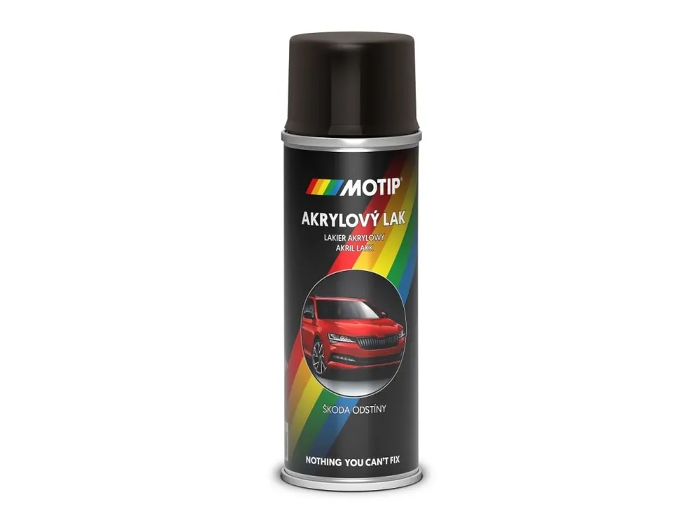 Motip Barva Škoda černá lesklá 200ml (SD1999) Výprodej