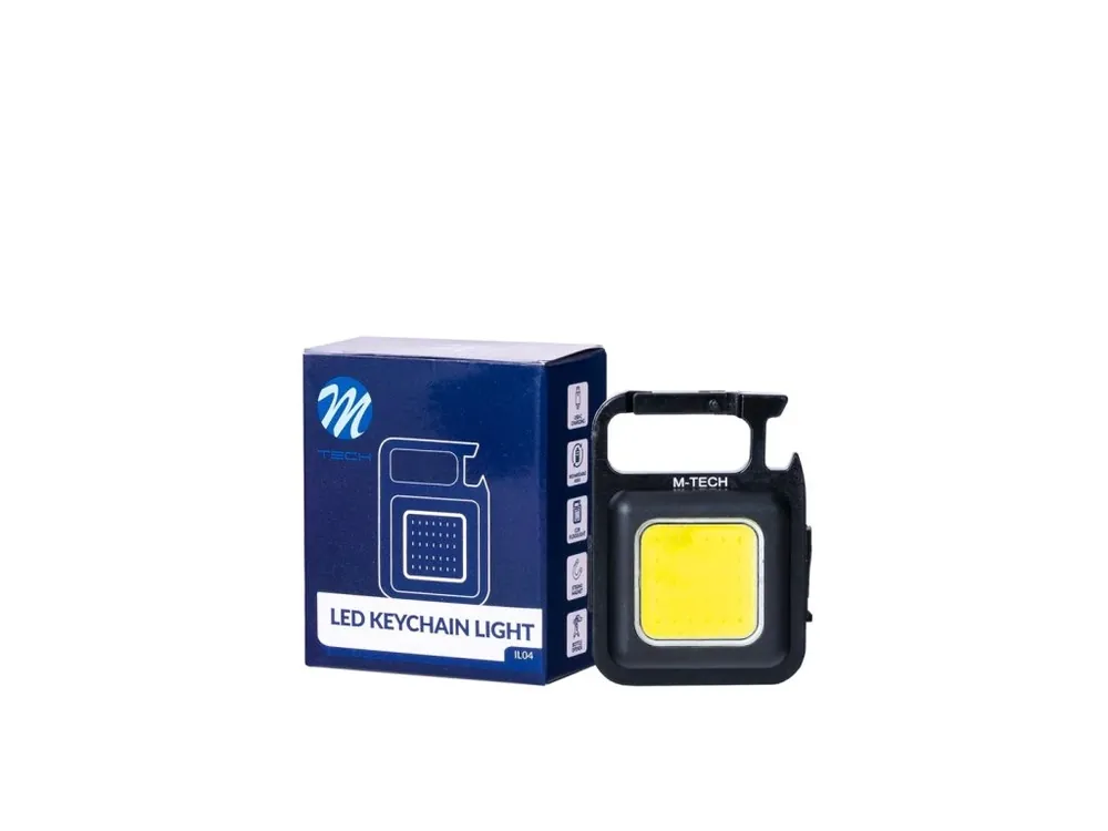Mini baterka LED na klíčenku, USB-C, IL04 , 55790 Výhodná Nabídka