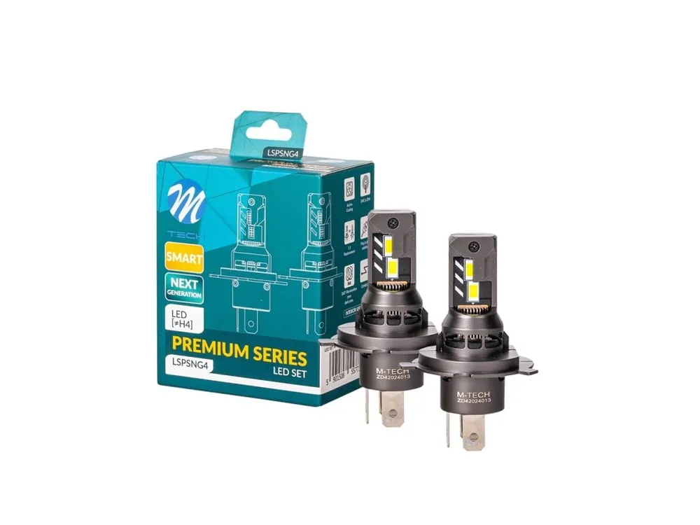 LED SET M-TECH PREMIUM SMART NG SERIES H4, LSPSNG4, 557735 Tovární Cena