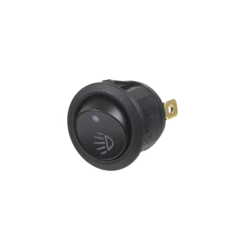 Spínač kolébkový 12V/20A - na přídavná světla podsvícený (23mm kulatý) Finální Výprodej
