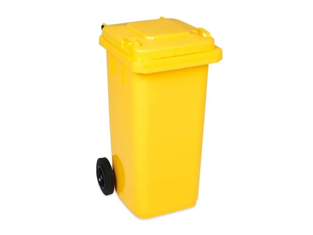 Popelnice plastová 120L žlutá Originální
