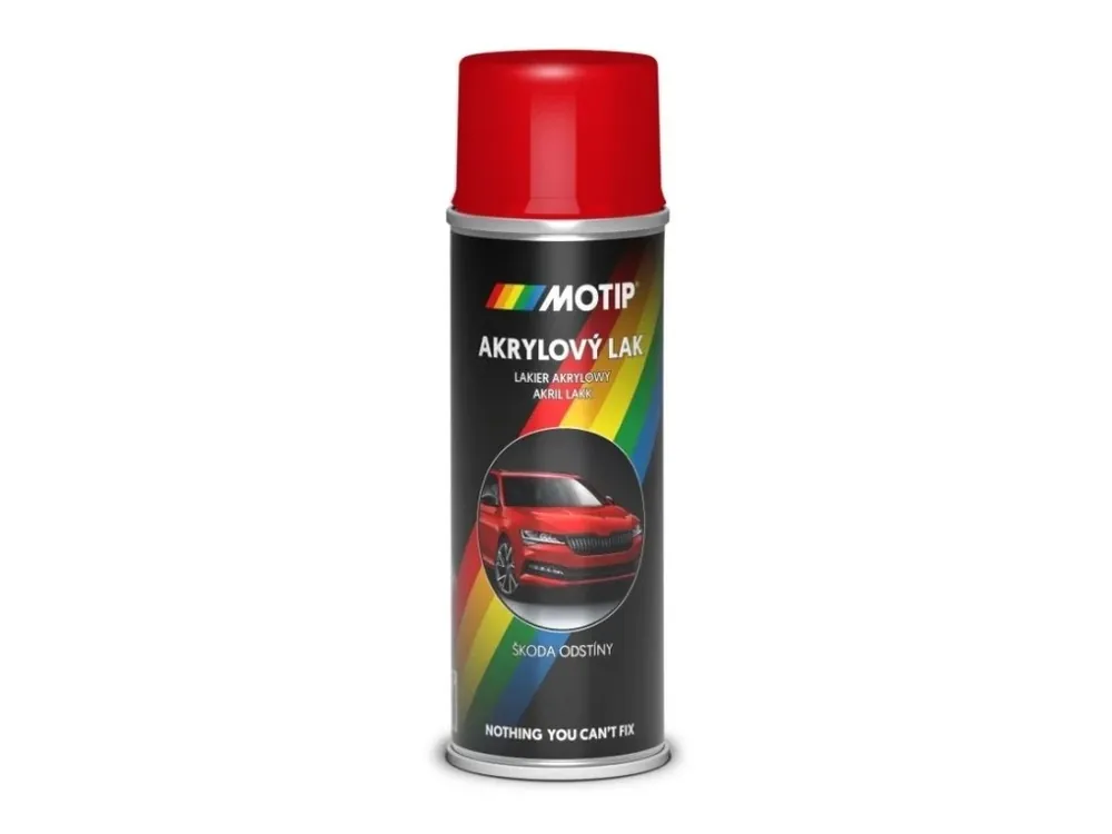 Motip Barva Škoda červená šípková 200ml Rychlé Dodání