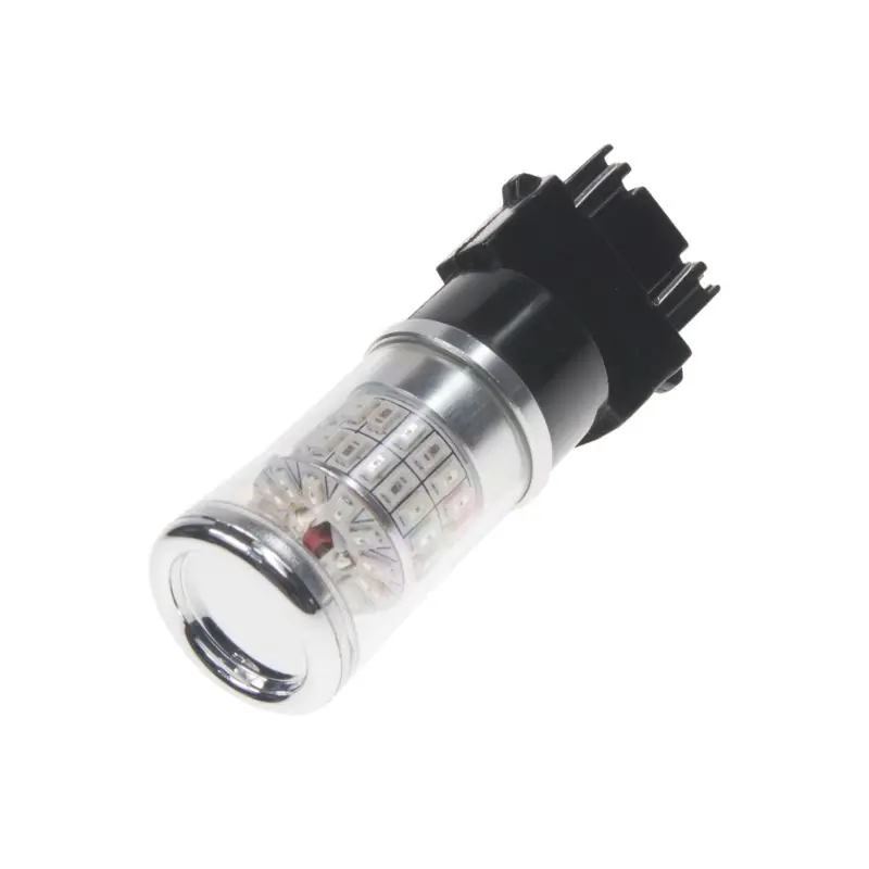 Cenová Bomba LED autožárovka T20 (3157) / 12-24V - oranžová 48xSMD TURBO LED (2ks)