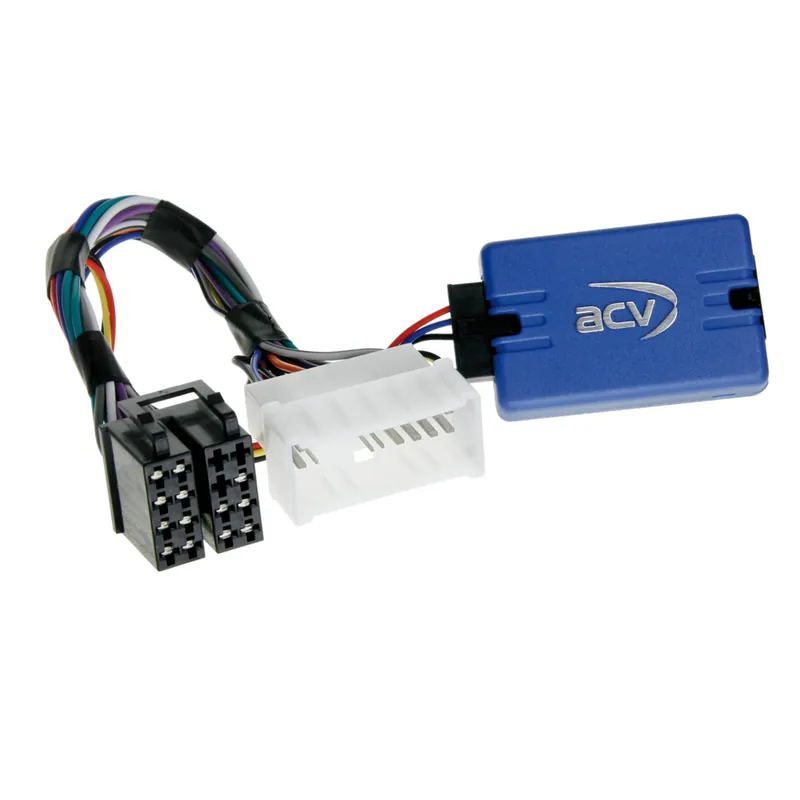 Adaptér OEM ovládání z volantu - Hyundai ix55 / Santa Fe / Kia Carens / Sportage (2006-2010) bez zesilovače Vrácení Zdarma