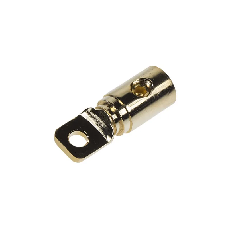 Akce Očko ukostřovací - pozlacené M8,5/ pro kabel do 50mm² (1ks)