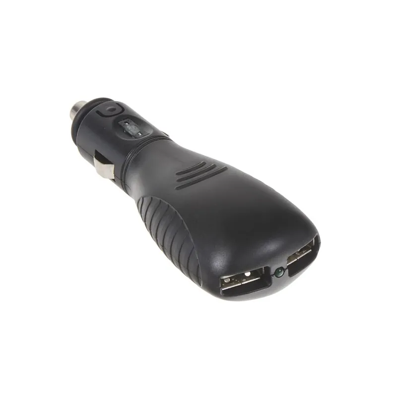 CL adaptér 12V - 2xUSB 5V / 0,5A Levný