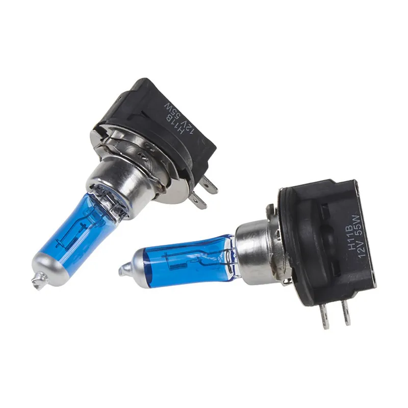Autožárovka H11B / PGJ19-2 / 55W / 12V - Blue White 4300K (2ks) Horká Nabídka