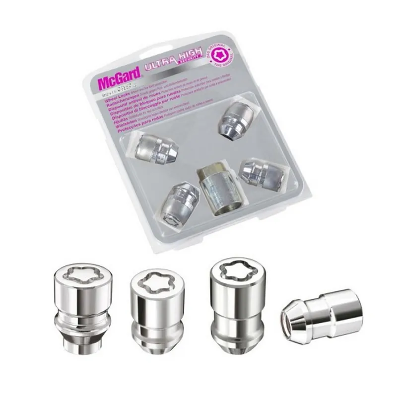 Bezpečnostní matice - M12x1,5x29,9 půlkulové sedlo McGard 25000SU (4ks) Akční Nabídka