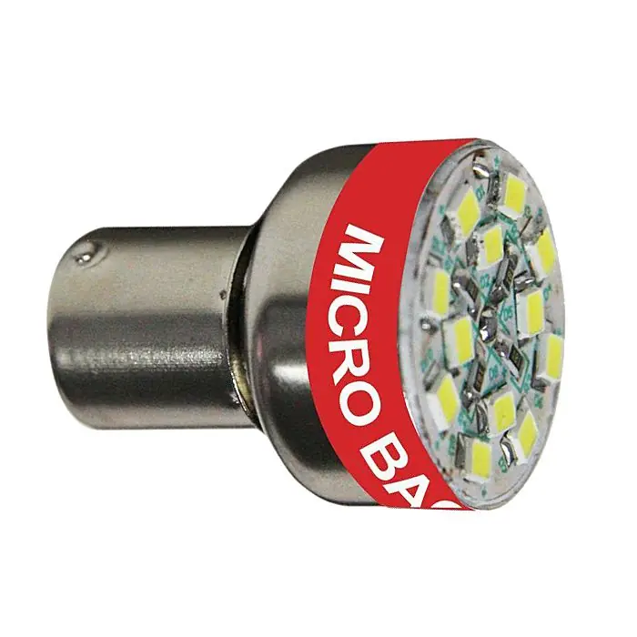 Super Cena LED autožárovka 12V / BA15S / P21W - couvací alarm