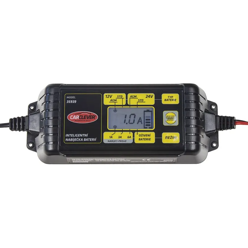 Nabíječka autobaterií 12V / 24V - 6A mikroprocesorová / LCD displej Objednat Nyní