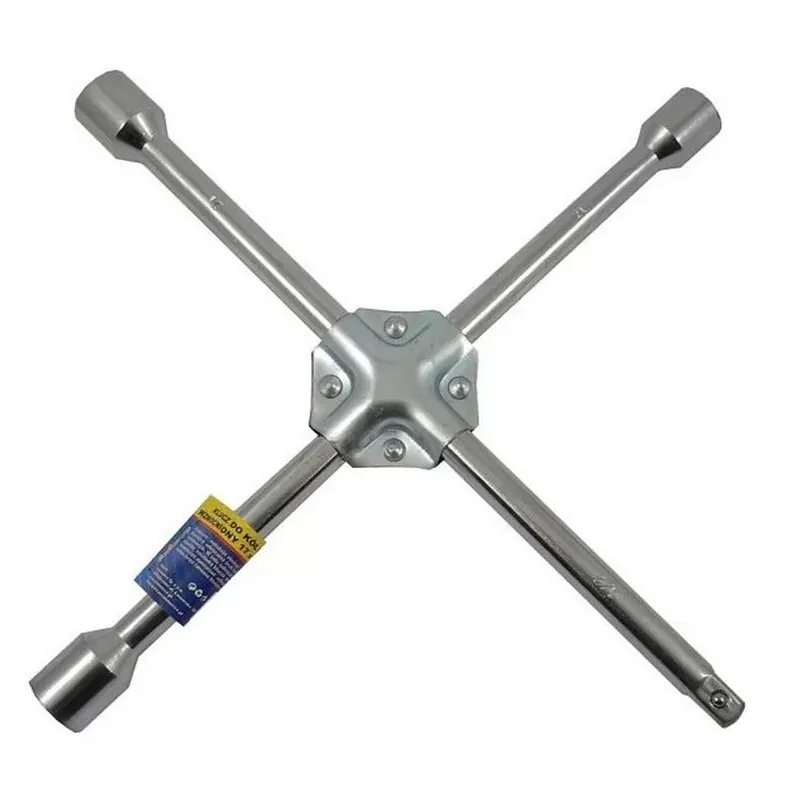 Časově Omezené Klíč na kola - křížový 17mm / 19mm / 21mm a 1/2" adaptér pro nástrčný klíč