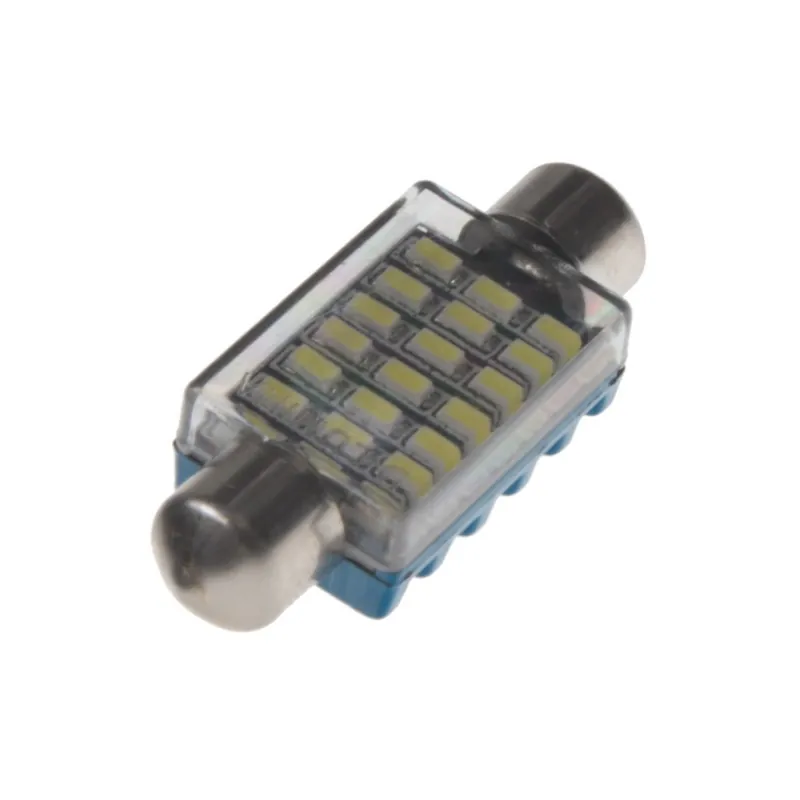 Bezpečná Platba LED sulfid SV8,5 / 39mm / 12V - bílá 21xLED SMD 3014 (2ks)