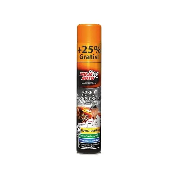 Cockpit sprej na interiér vozu Sport - MOJE AUTO (750ml) Ihned K Objednání