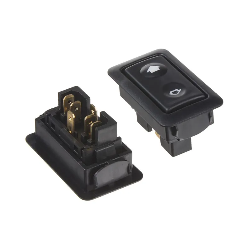 Vypínač stahování oken - UNI s rámečkem (37x18mm) 6-PIN Novinka