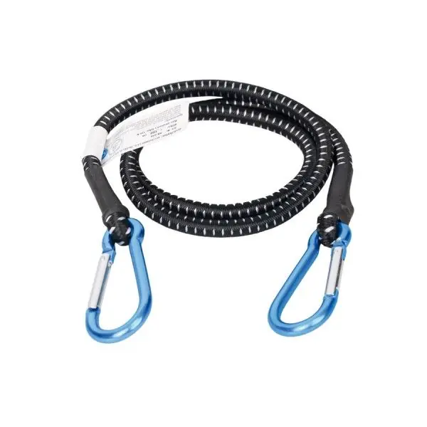 Upínač na zavazadla - s karabinou 100cm TÜV/GS (1ks) Víkendová Akce
