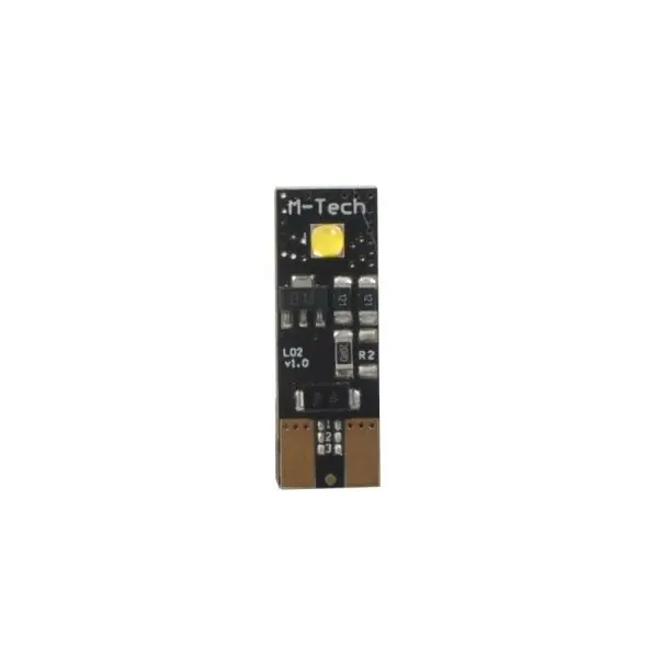 Přímo Od Výrobce LED autožárovka 12V / W5W / T10 - bílá 2x HP LED CanBus M-TECH (2ks)