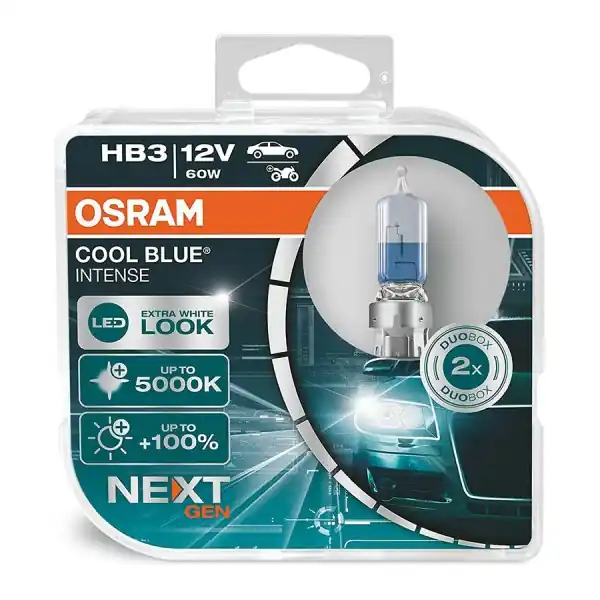 Autožárovka HB3/12V - 60W Osram Cool Blue Intense (2ks) Dokud Zásoby Vydrží