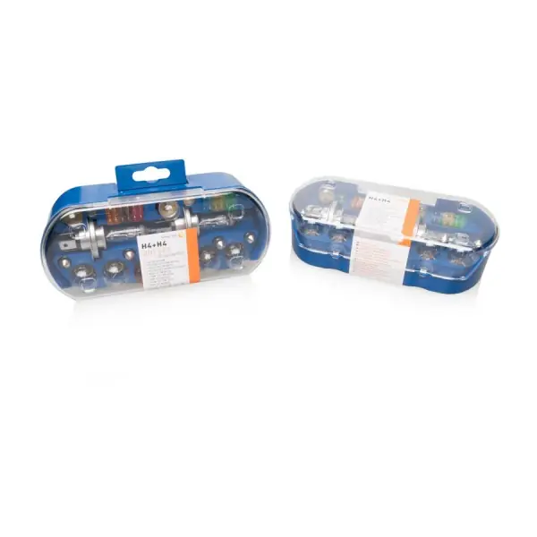 Vysoce Kvalitní Servisní krabička 12V - H4+H4 UNI (30ks)