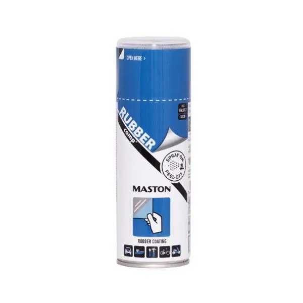 Bezpečná Platba Tekutá guma ve spreji - modrá RUBBERcomp (400ml)