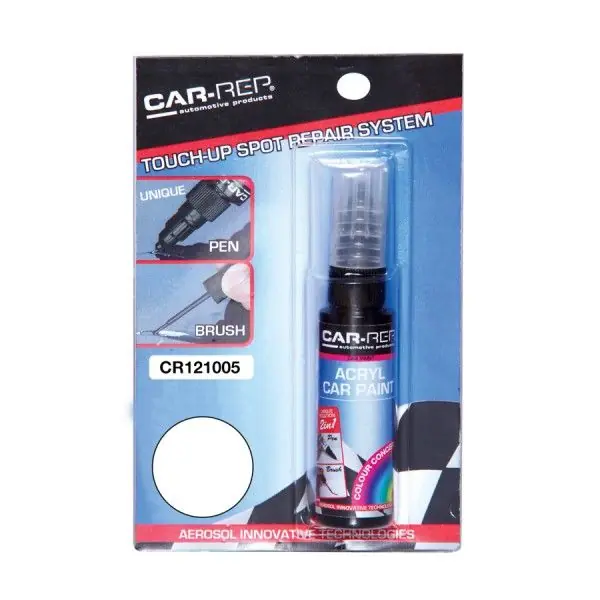 Opravná tužka - bílá MasPAINT CAR-REP TOUCH-UP WHITE (12ml) Rychlé Dodání