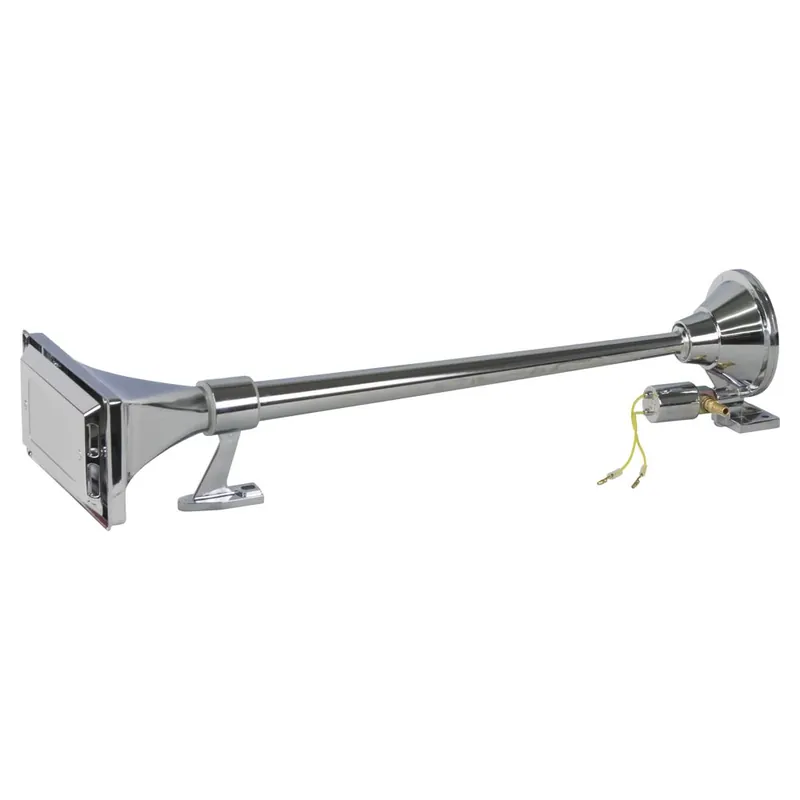 Vrácení Zdarma Fanfára - 640mm chromová / hluboký tón / bez kompresoru SN-003Z