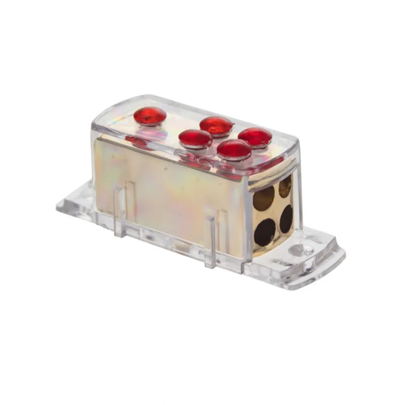 Tovární Cena Rozvodný blok - vstup 1x 20mm² / výstup 4x 8,5mm²