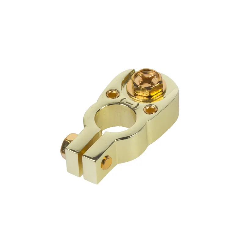 Bateriová svorka - minusová pozlacená s výstupem 2x8,5mm2 Nejprodávanější