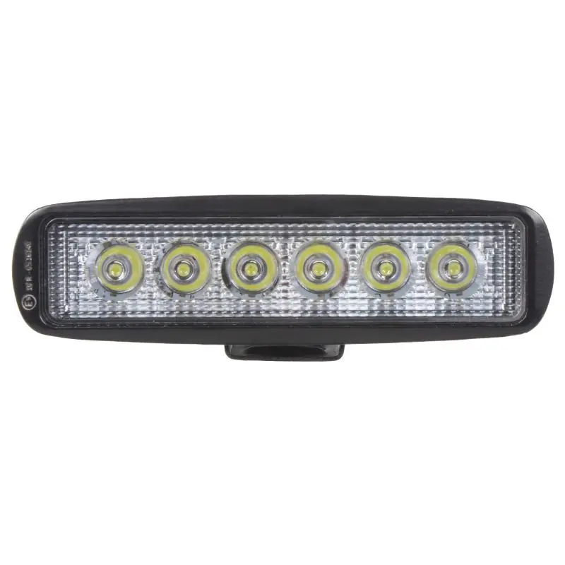Cenová Bomba LED pracovní světlo - 6x 3W LED / 10-30V / 1440lm / ECE R10 (160x45x63mm)