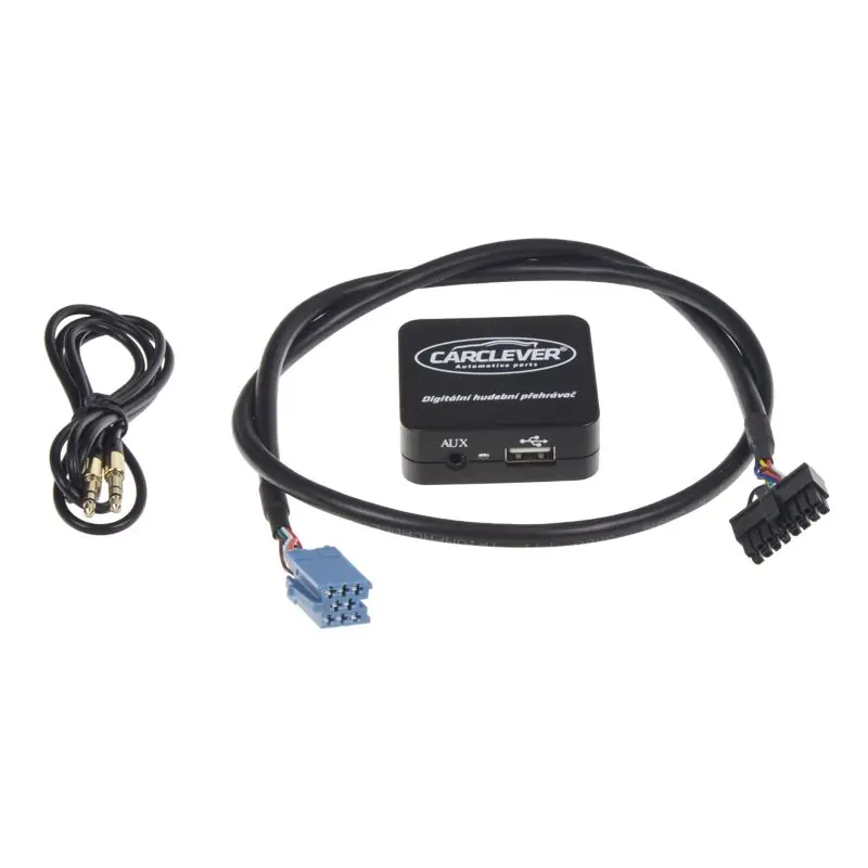 Aktuální Adaptér pro OEM rádia AUX / USB - Citroen / Peugeot (1998->) OEM autorádia RD3