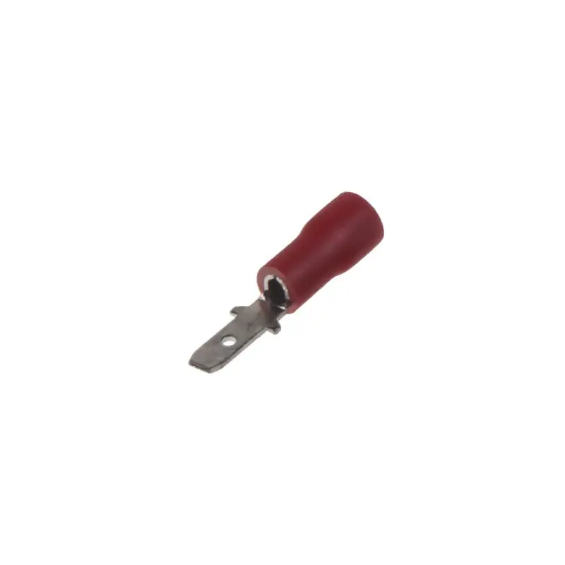 Zástrčka - plochá / 2,8mm / červená (100ks) Přímo Od Výrobce